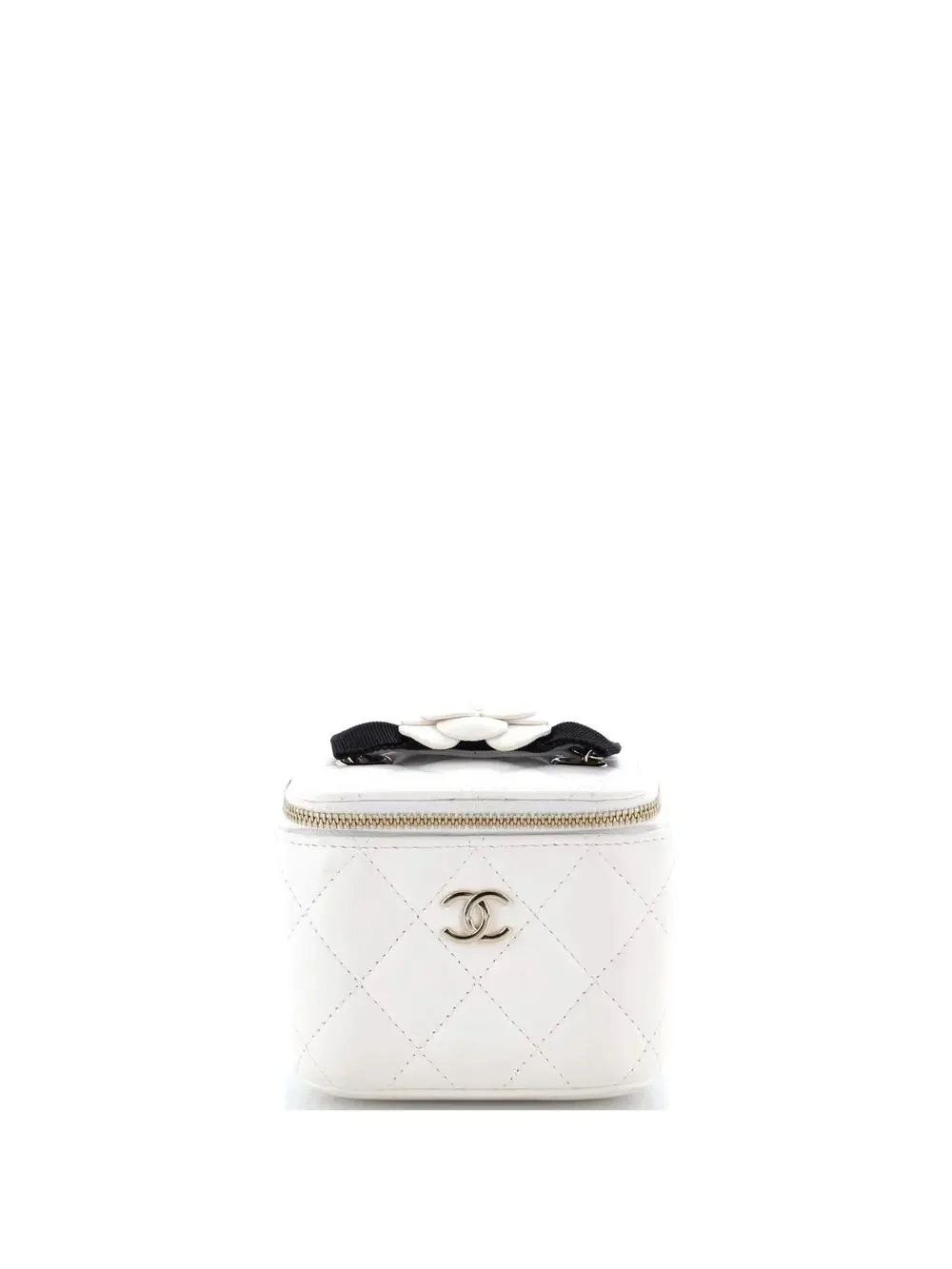 Chanel Camellia Bow Vanity Case With #292107C27B